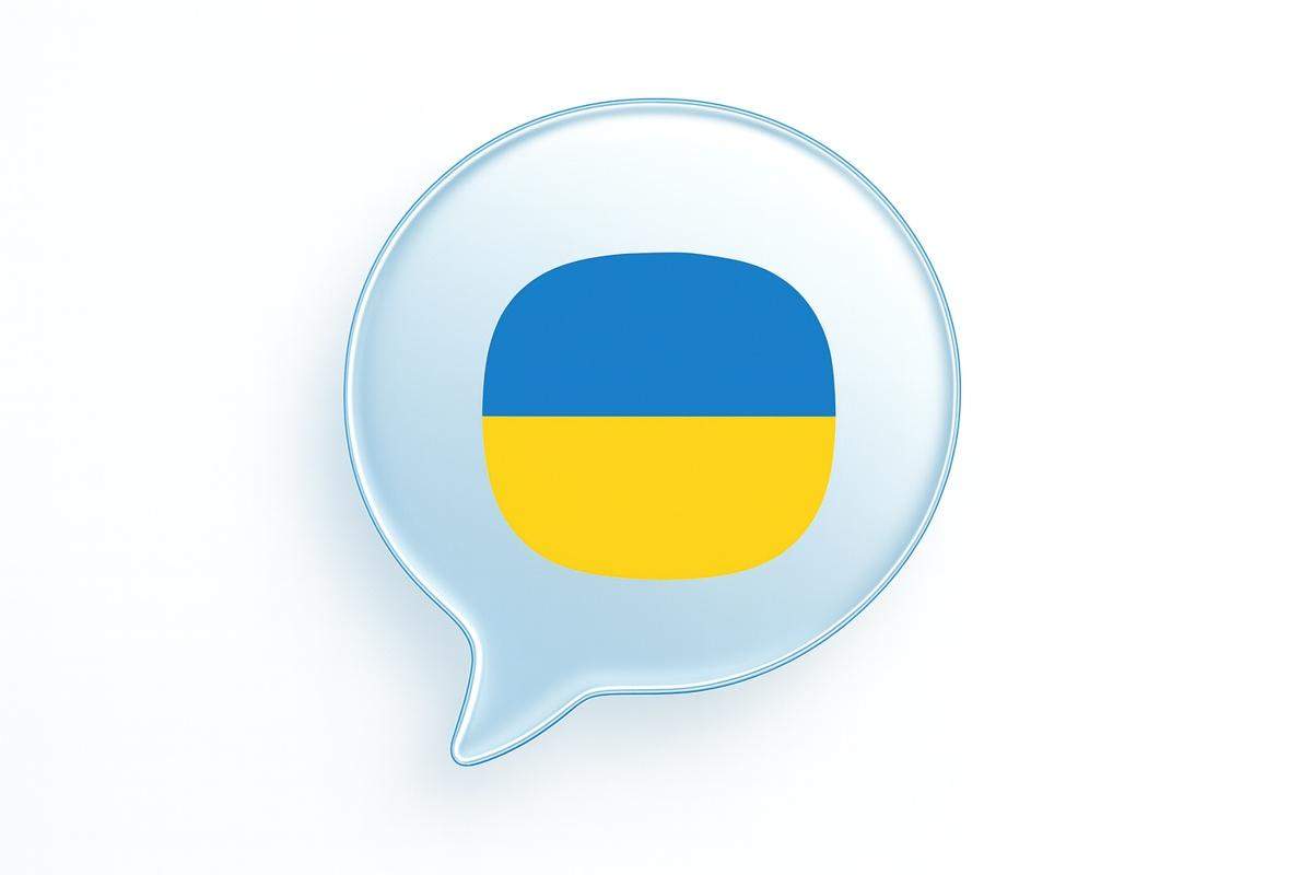 Na grafice widać ukraińskie barwy w odniesieniu do tematu artykułu, który opisuje kolory. Nowoczesny i przyjemny styl